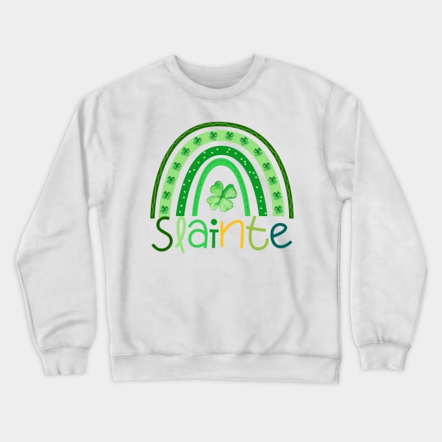 Slainte Crewneck Sweatshirt by NomiCrafts